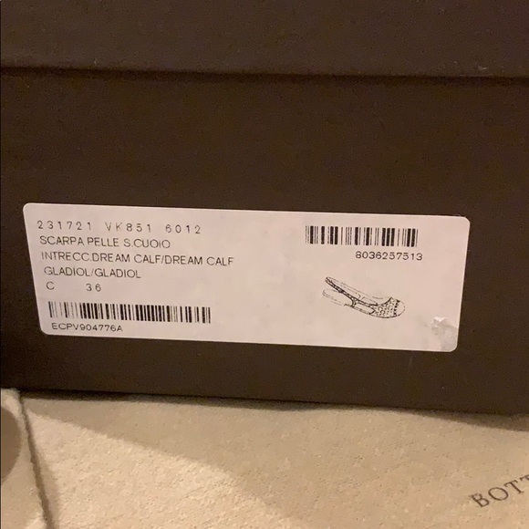 Bottega Veneta Intrecciato Slingback Flats - Picture 11 of 11